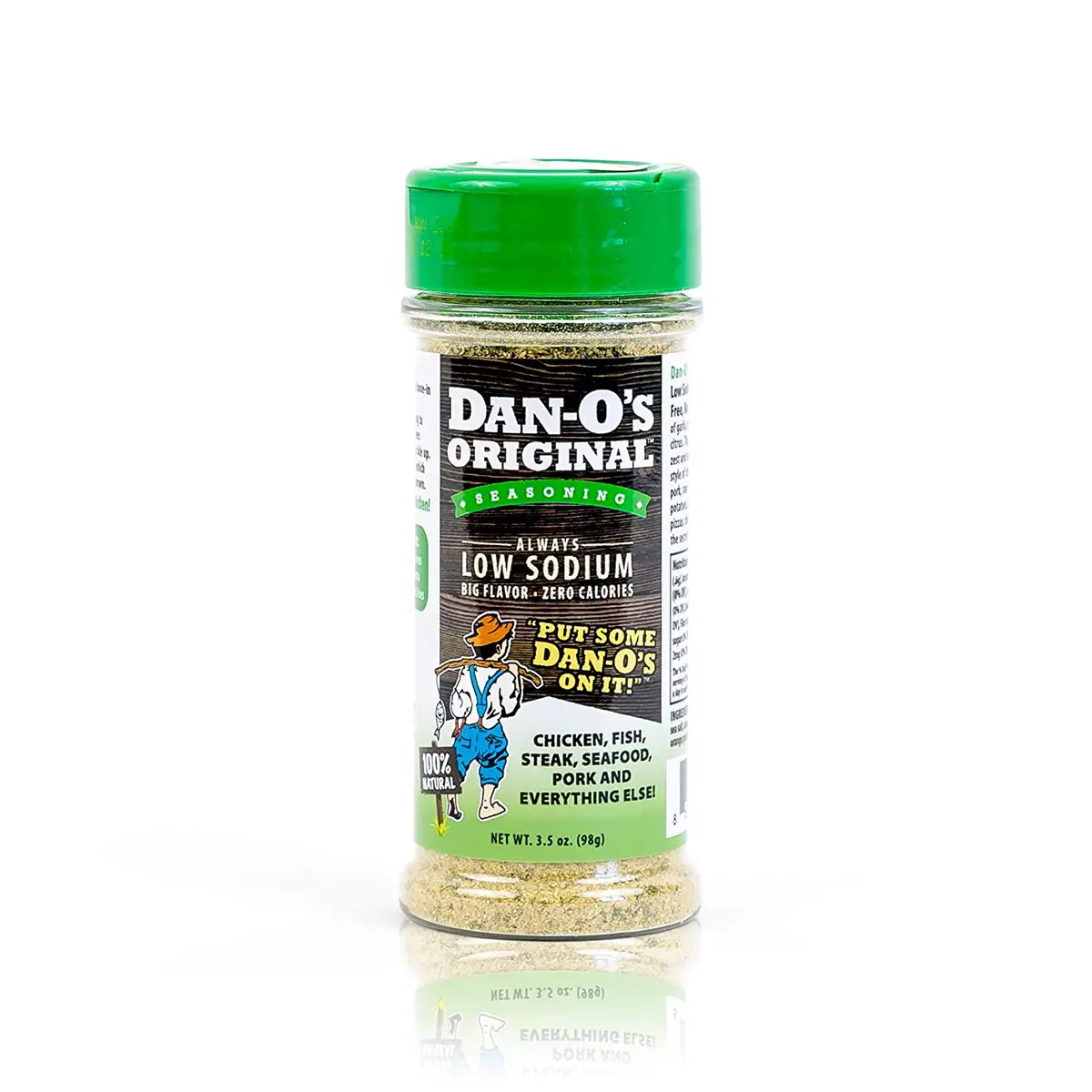 Dan-O's Original Low Sodium Seasoning And Rub 3.5 Oz Bottle Gluten Free No Msg 1