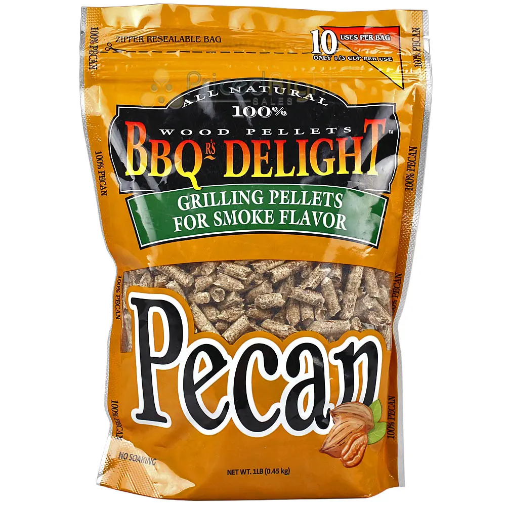 Bbqr's Delight Pecan Flavor Cooking Pellets Smoking 1 Lb Bag All Natural 1