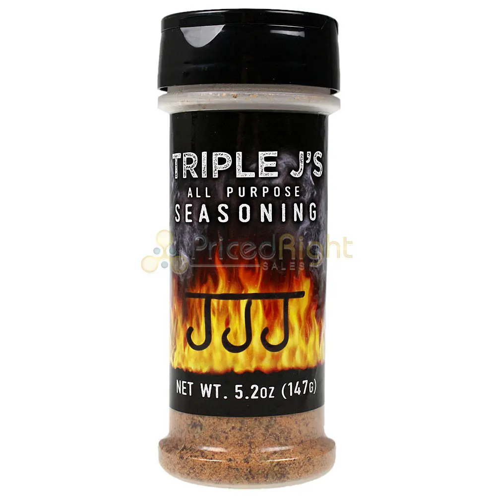 Triple J's All Purpose Seasoning 5 Oz Shaker Bottle 1