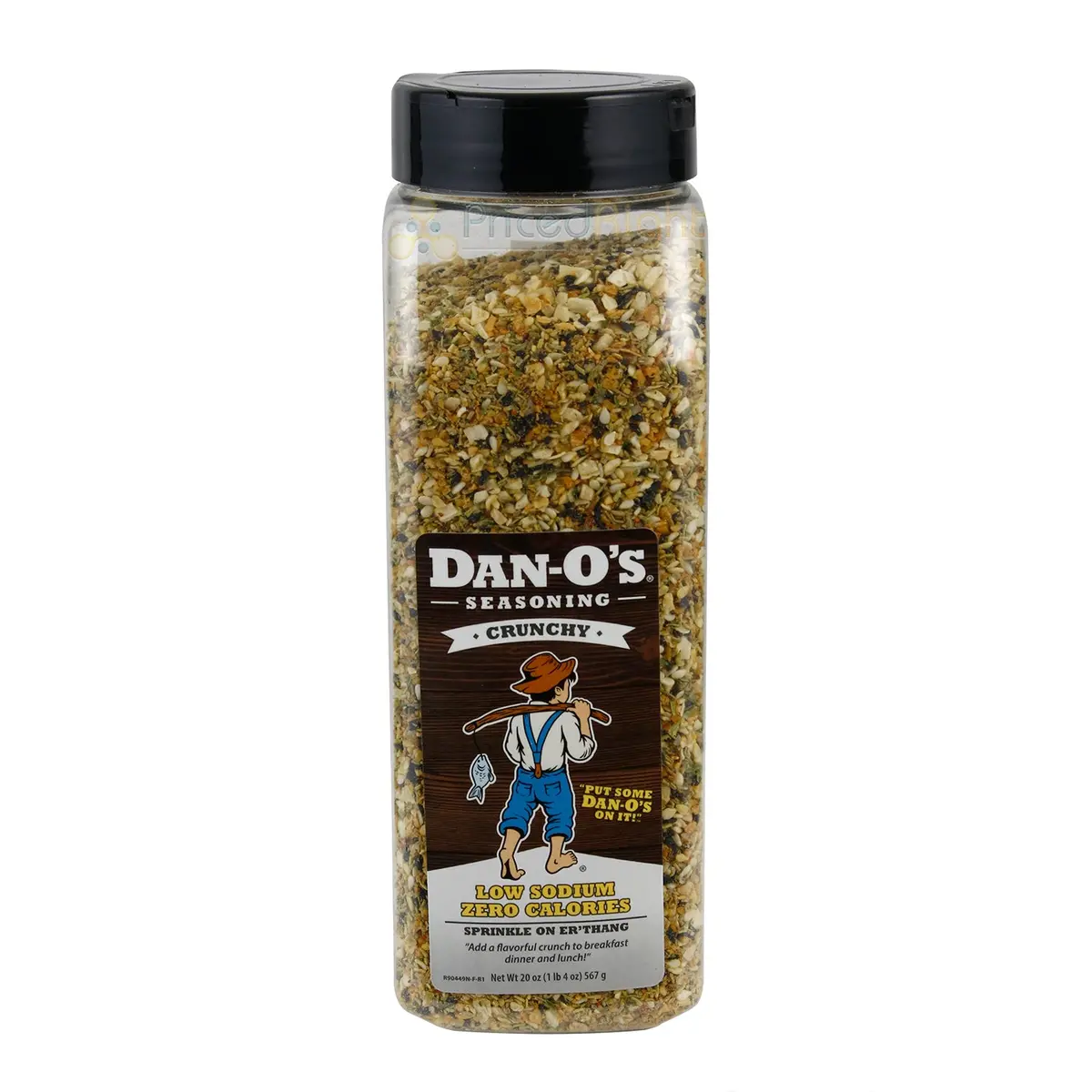 Dan-O's Crunchy Original Low Sodium Zero-Cal Seasoning Gluten-Free No Msg 20 Oz 1