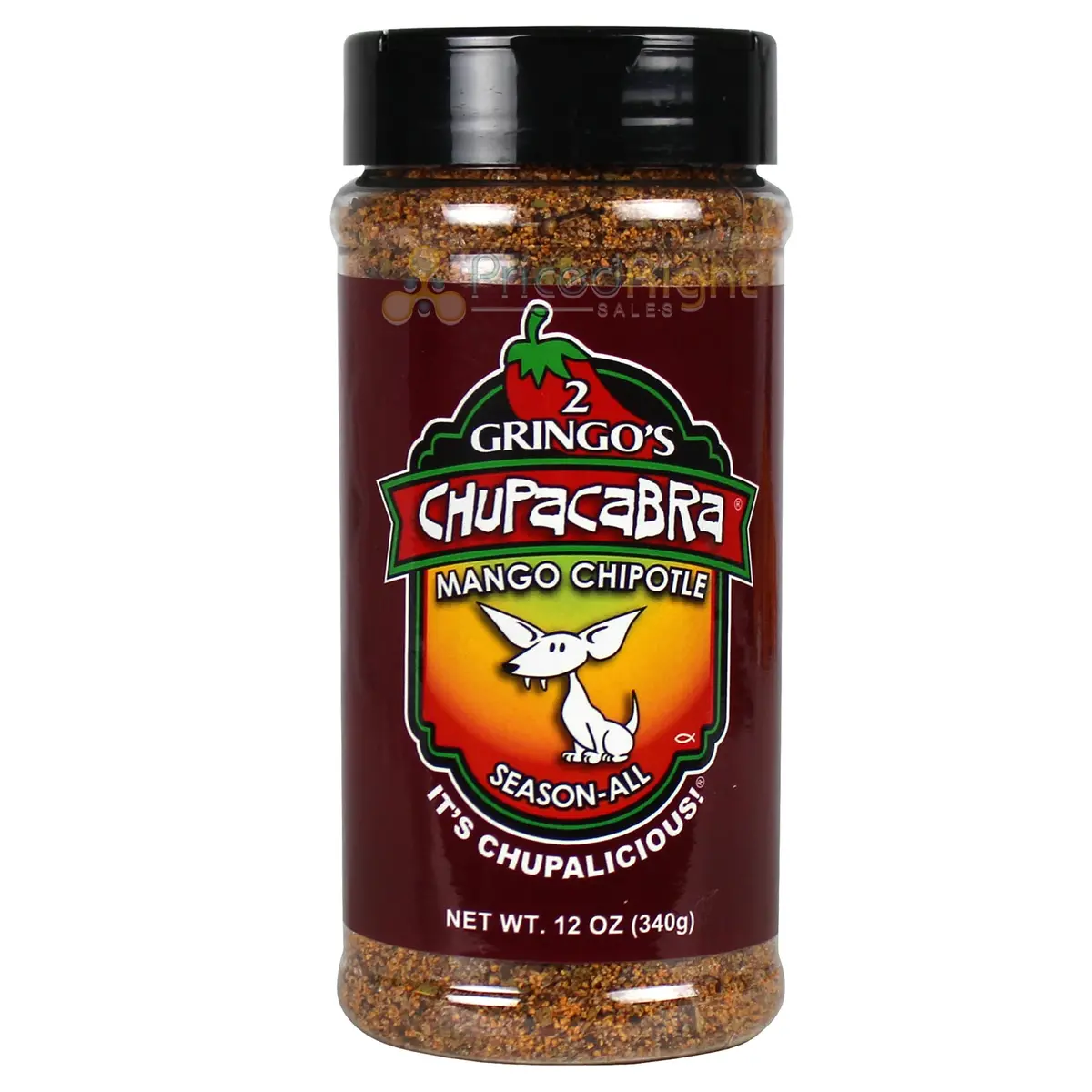 2 Gringos Chupacabra Mango Chipotle All Purpose Seasoning 12 Oz 00261-2Gringos 1