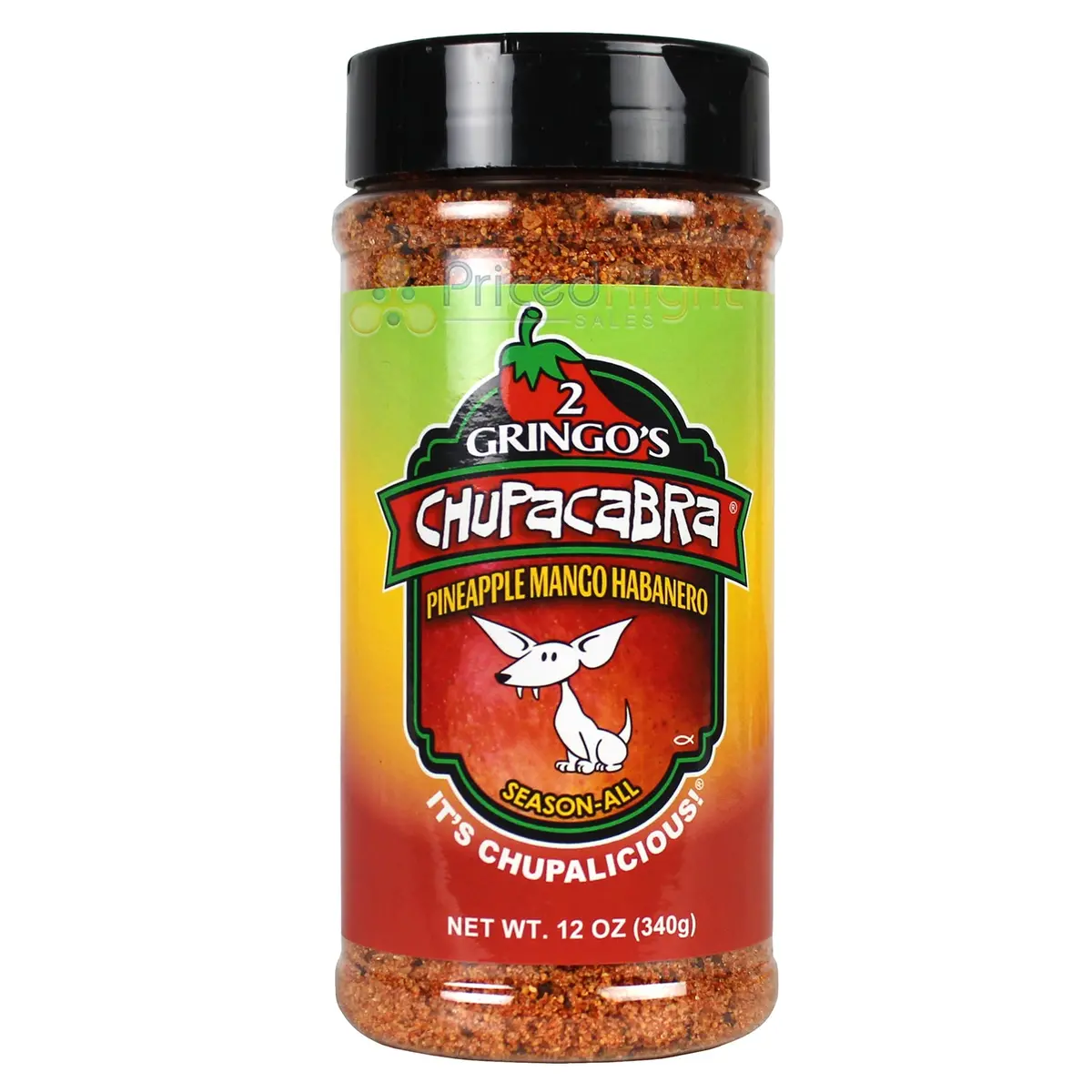 2 Gringos Chupacabra Pineapple Mango Habanero All Purpose Seasoning 12 Oz 1
