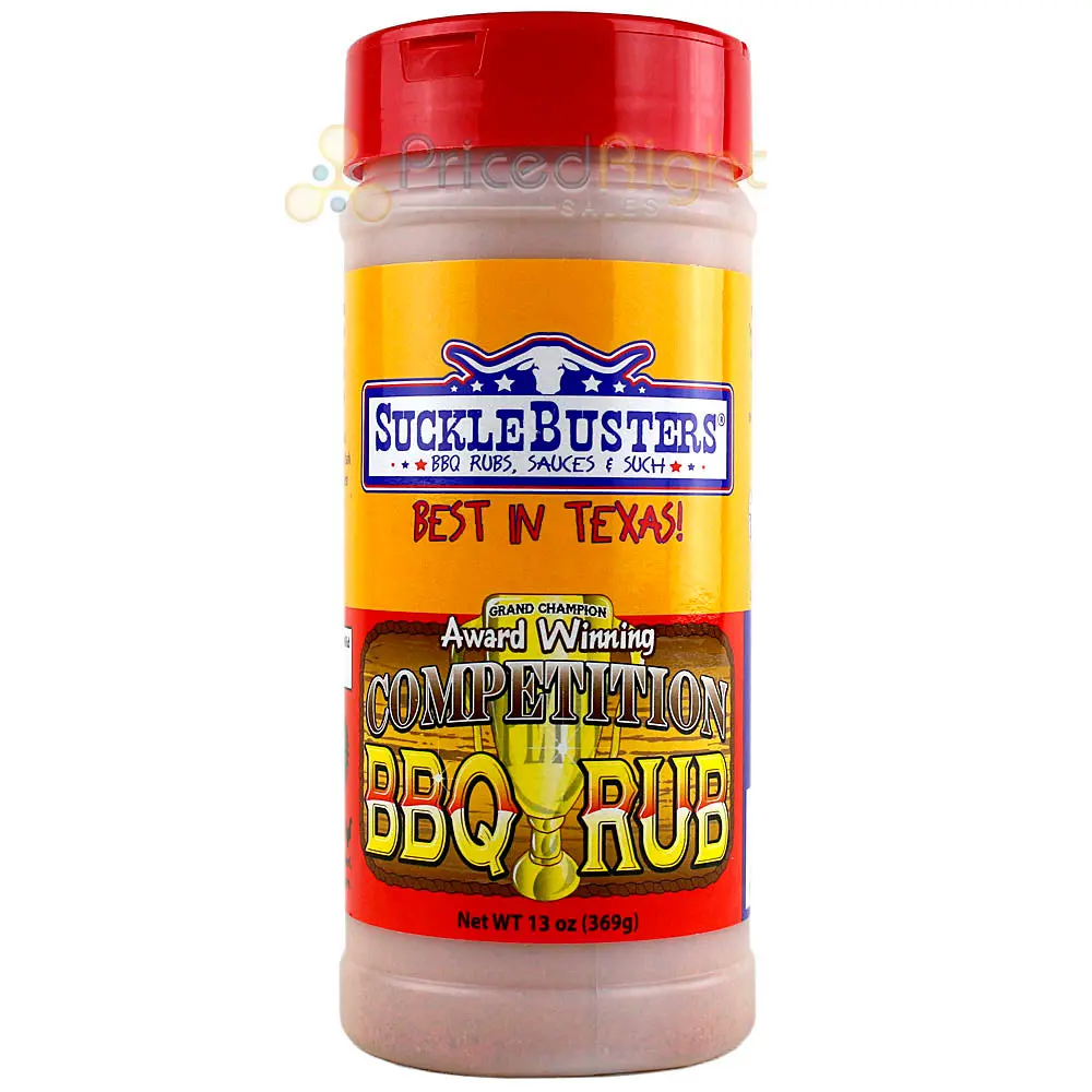 Suckle Busters 13 Oz Competition Barbeque Dry Rub Award Winning Traditional Rub 1