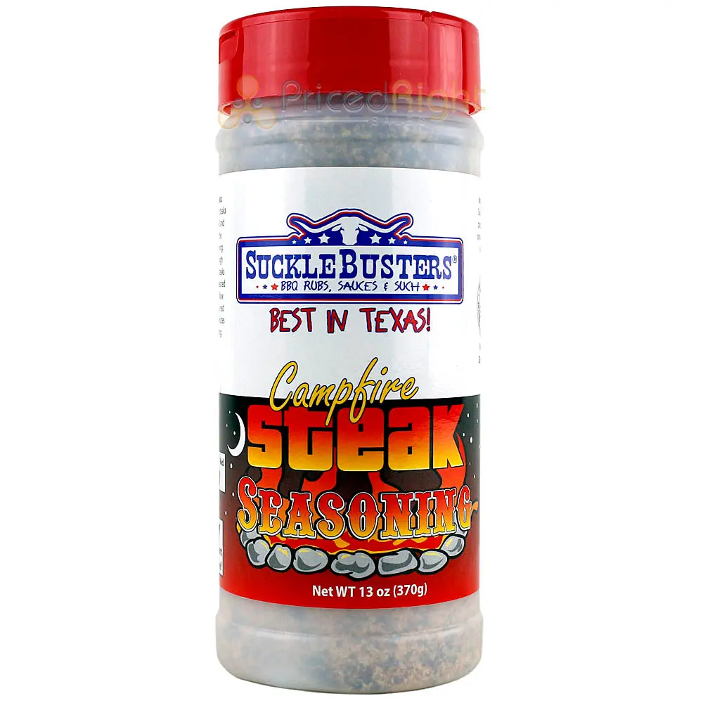 Suckle Busters 13 Oz Campfire Steak Seasoning Rub Competition Rated Gluten Free 1