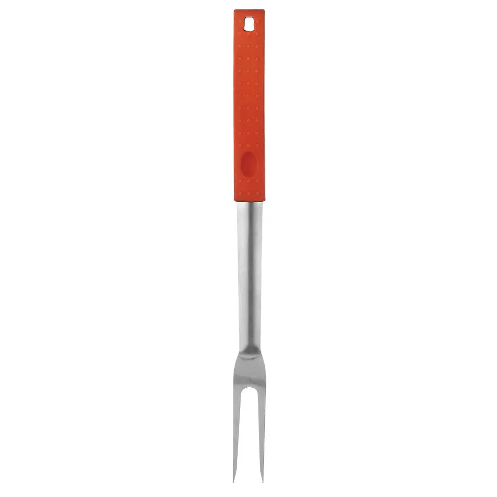 Mr. Bar-B-Q Stainless Steel Fork Non Slip Easy Grip Handle 02801Y 1
