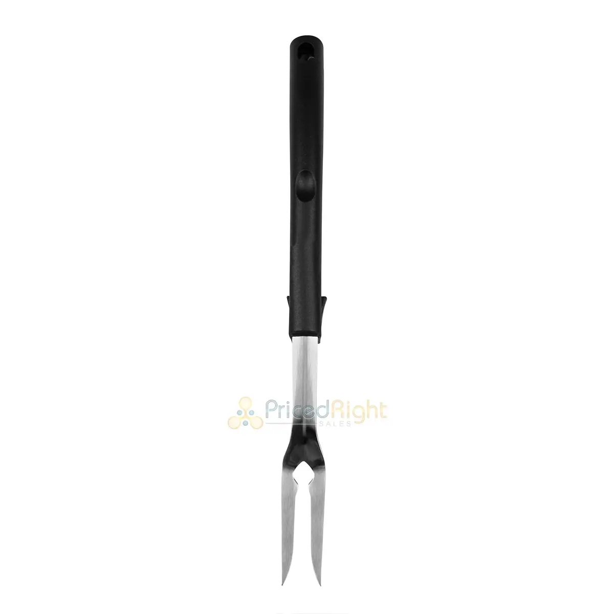 Mr Bar-B-Q Kickstand Fork Stainless Steel With Arched Ridged Handle 16.5 Inch 1