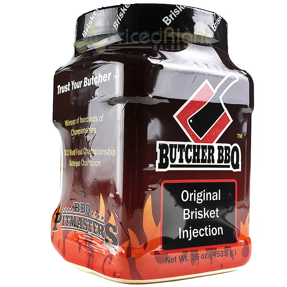 Butcher Bbq Original Brisket Injection Marinade 16 Oz Gluten Free Competition 1