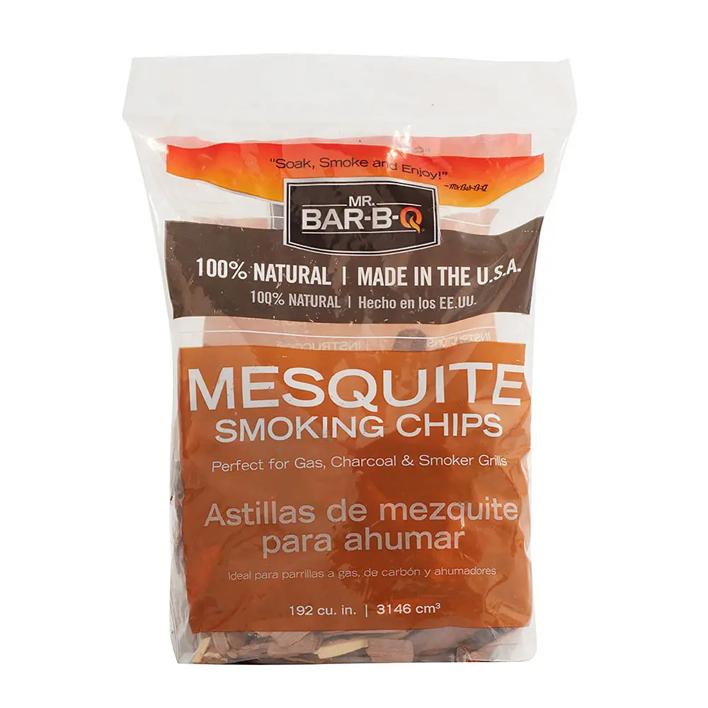 Mr. Bar-B-Q Mesquite Smoking Chips All Natural Barbecue Wood Chips 05010Y 1