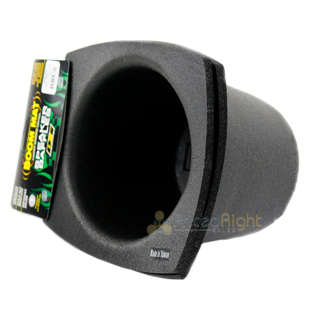 6X8" Speaker Baffles Oval 2 Pack Boom Mat Design Engineering Dei 050370 1