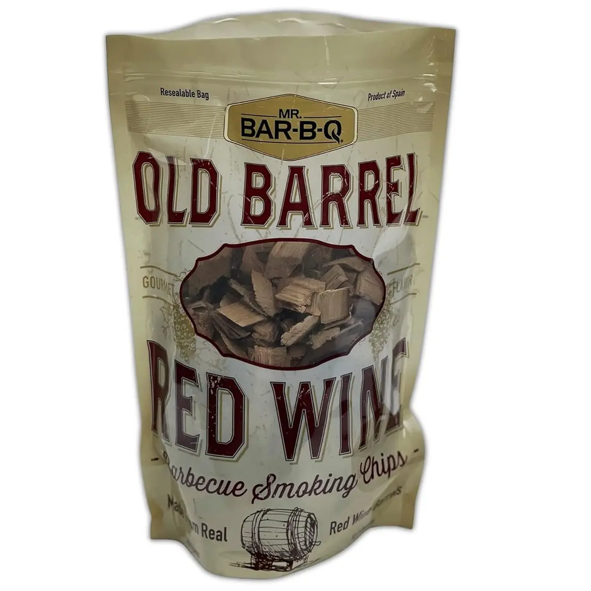 Mr. Bar-B-Q Old Barrel Red Wine Barbecue Smoking Chips 05040Bc 1