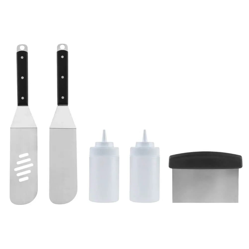 Mr Bar-B-Q Griddle Tools Set 5 Piece Stainless Steel 08623Y 1