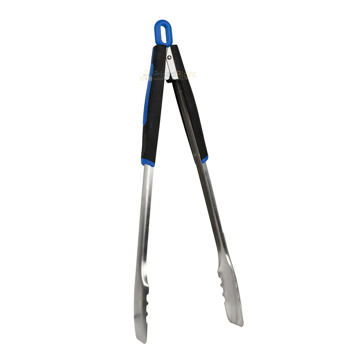 Razor Oversized Locking Tongs Stainless Steel With Non-Slip Rubber Grip 17 In 1