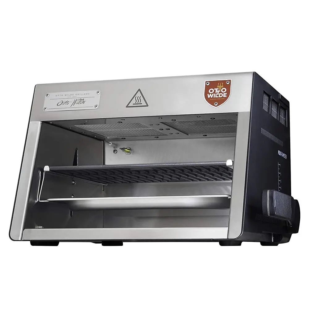 The Otto Wilde Original Grill Portable Steak Grill Stainless Steel 1500°F 100011 1