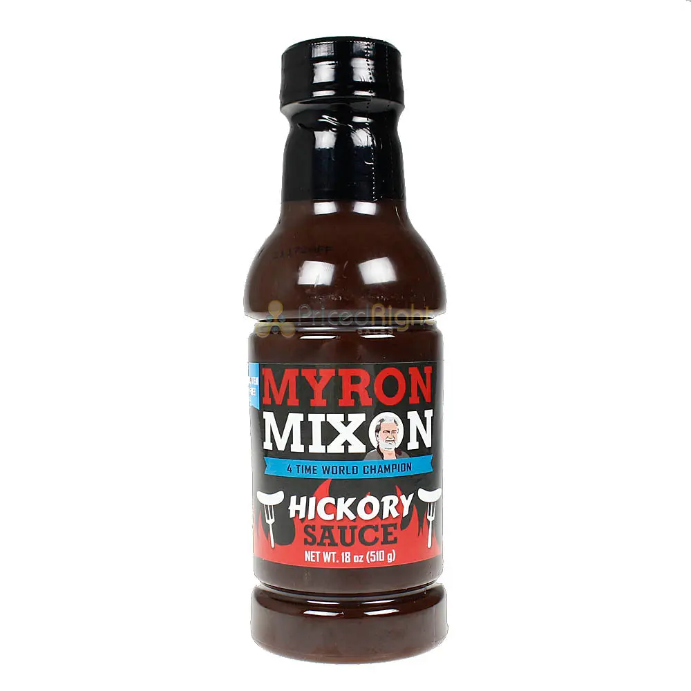 Myron Mixon Hickory Bbq Sauce Made By A 4-Time Bbq World Champion Cook 18 Oz. 1