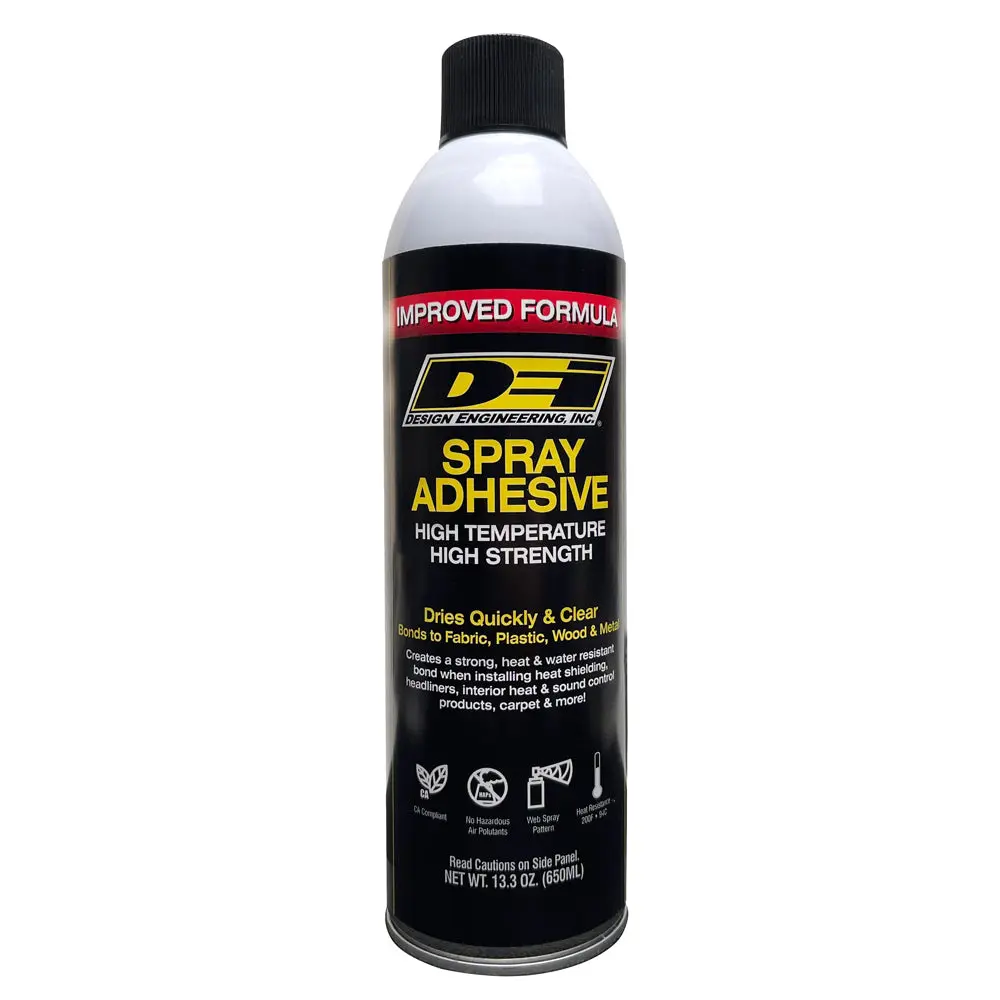 Hi Temp Spray Adhesive 13 Oz Can Headliner Upholstery High Strength Dei 010492 1