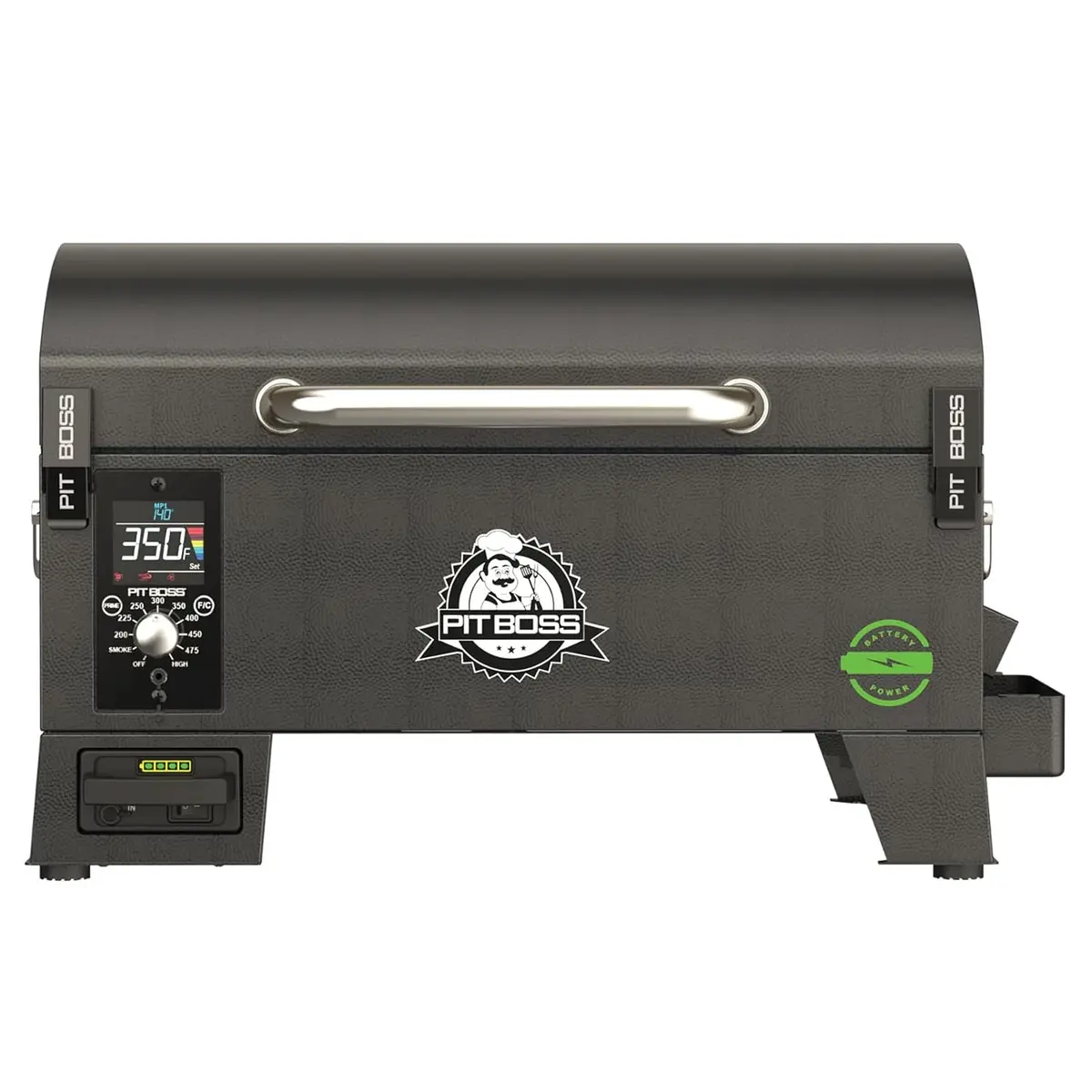 Pit Boss Portable Table Top Battery Powered Wood Pellet Grill With Cover 10798 1