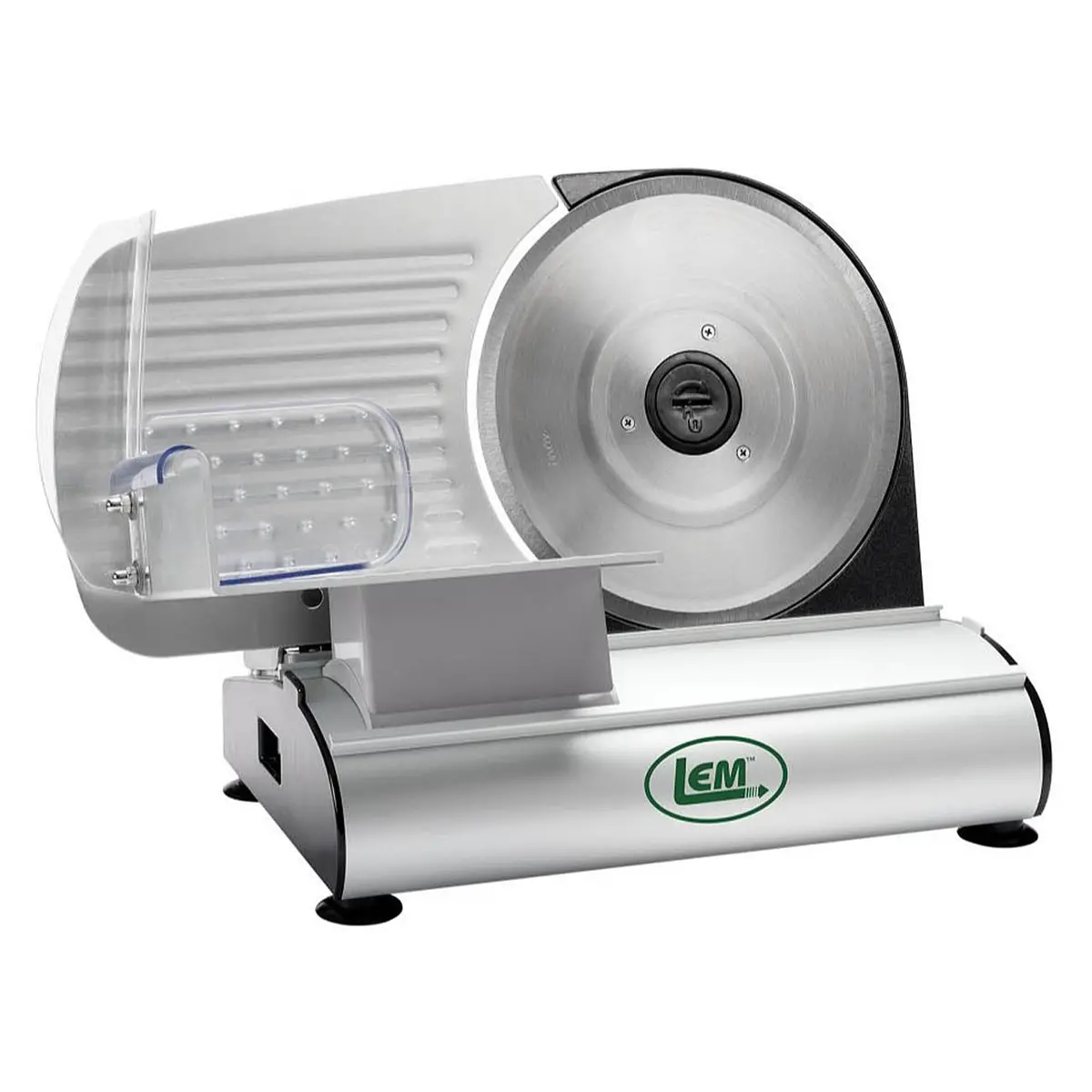 Lem Products Mighty Bite 8.5" Meat Slicer With Straight And Serrated Blades 1240 1