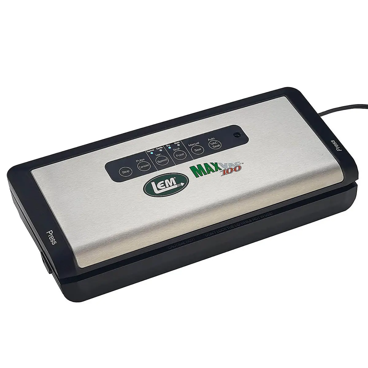 Lem Maxvac 100 Compact Vacuum Sealer With 10 Quart Bags And 10 Gallon Bags 1379 1