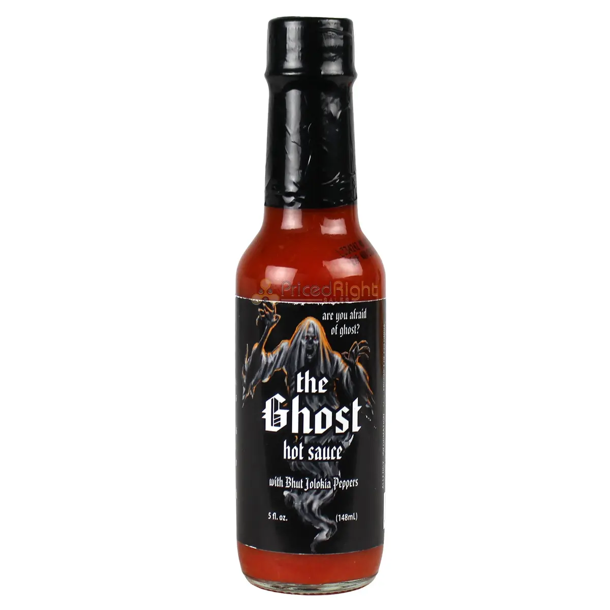 The Ghost Hot Sauce 5 Oz Bhut Jolokia Peppers 1449 1