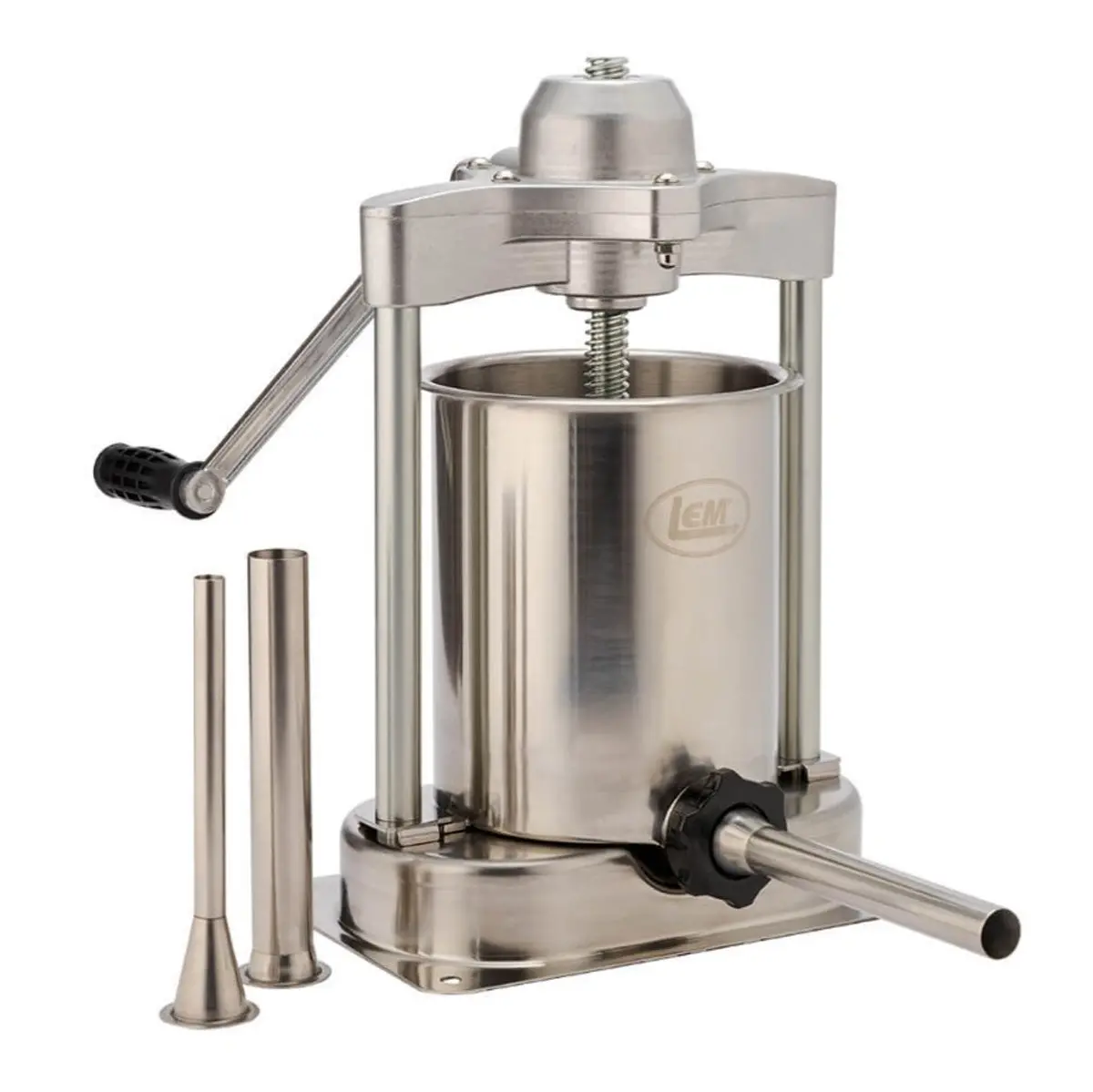 Lem 15 Lb Sausage Stuffer Meat Filler Stainless Steel Easy To Fill Single Gear 1
