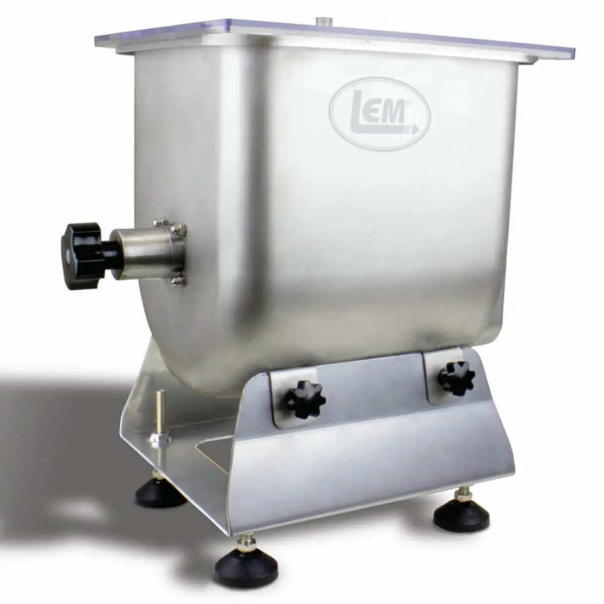 Lem 25 Lb Big Bite Meat Mixer Fixed Position Stainless Steal Manual Or Electric 1
