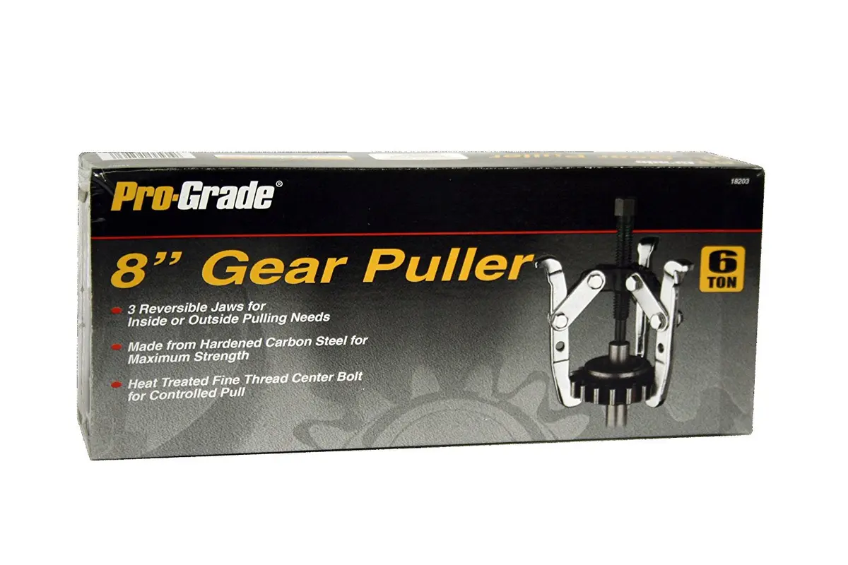 8 Inch Gear Puller Adjustable Combination 2 & 3 Jaw Reversible 6 Ton Capacity 1