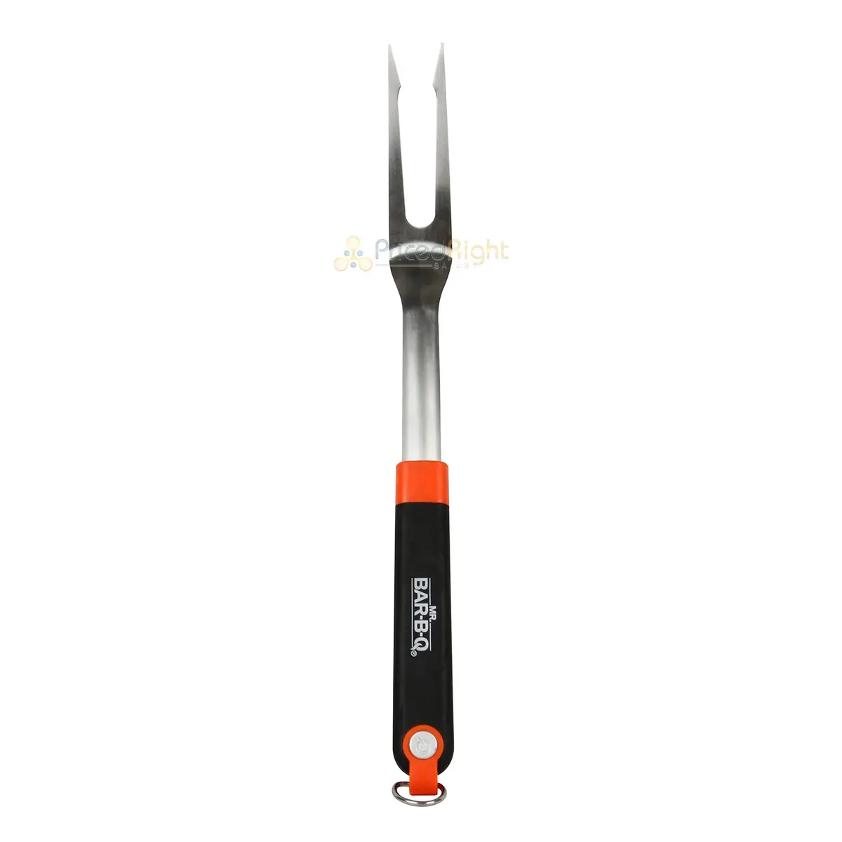 Mr Bar-B-Q Deluxe Meat Fork Stainless Steel Comfort Grip Two-Pronged 17 Inch 1