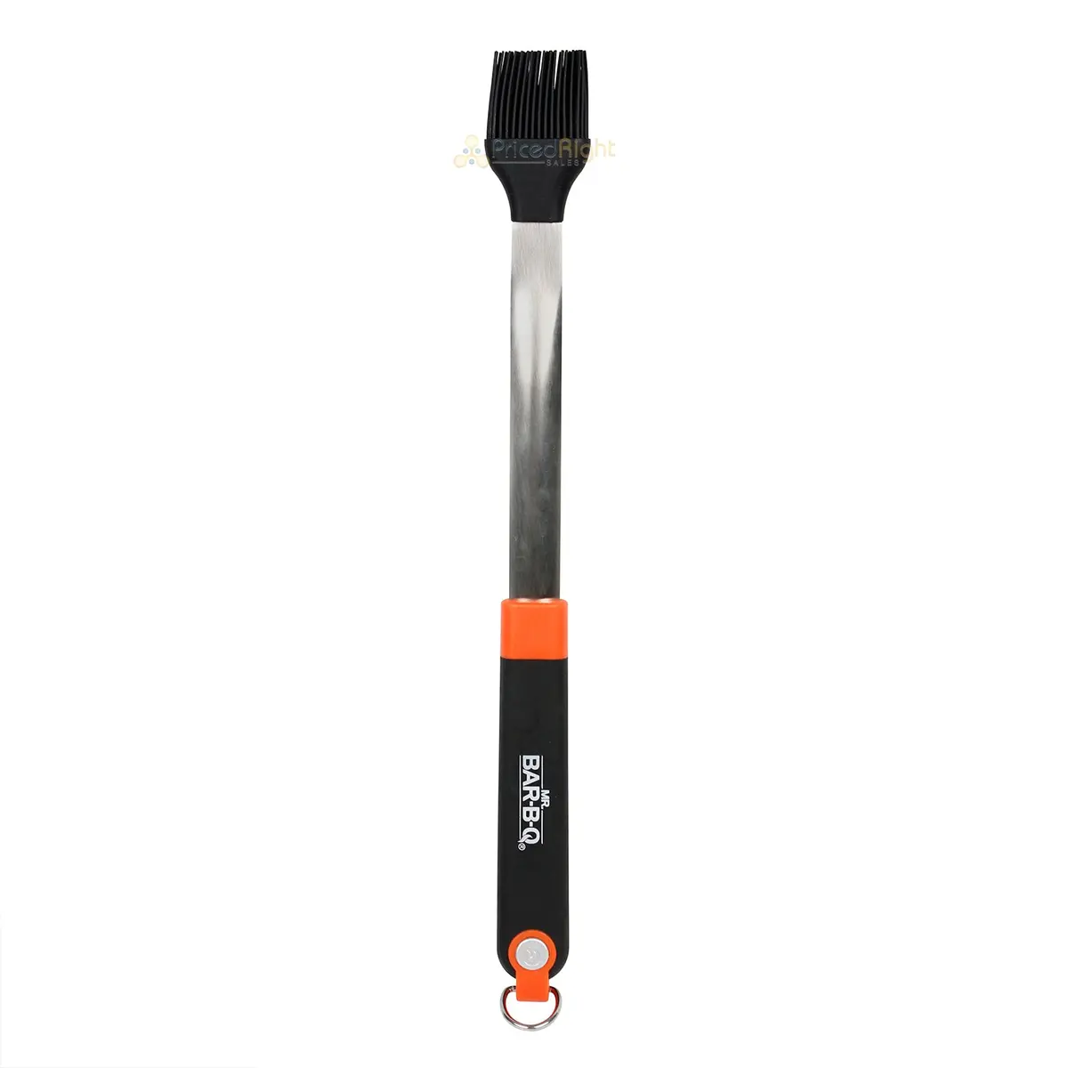 Mr Bar-B-Q Deluxe Basting Brush Silicone & Stainless Steel W/ Comfort Grip 17 In 1