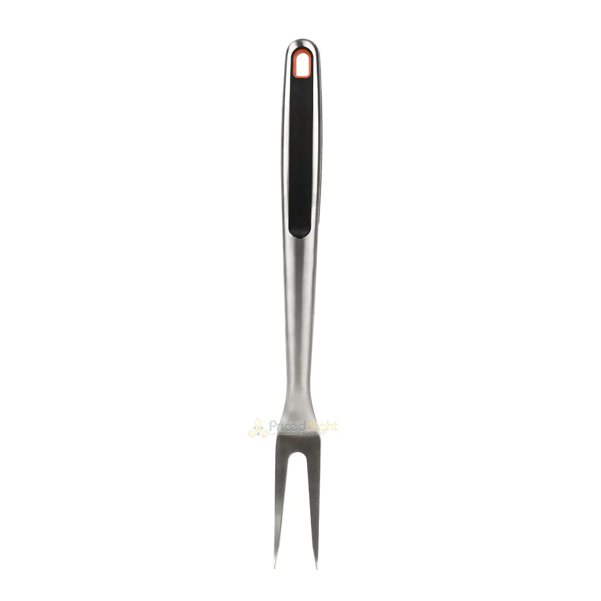 Mr Bar-B-Q Premium Meat Fork Stainless Steel Rubber Grip Two Pronged 17 Inch 1