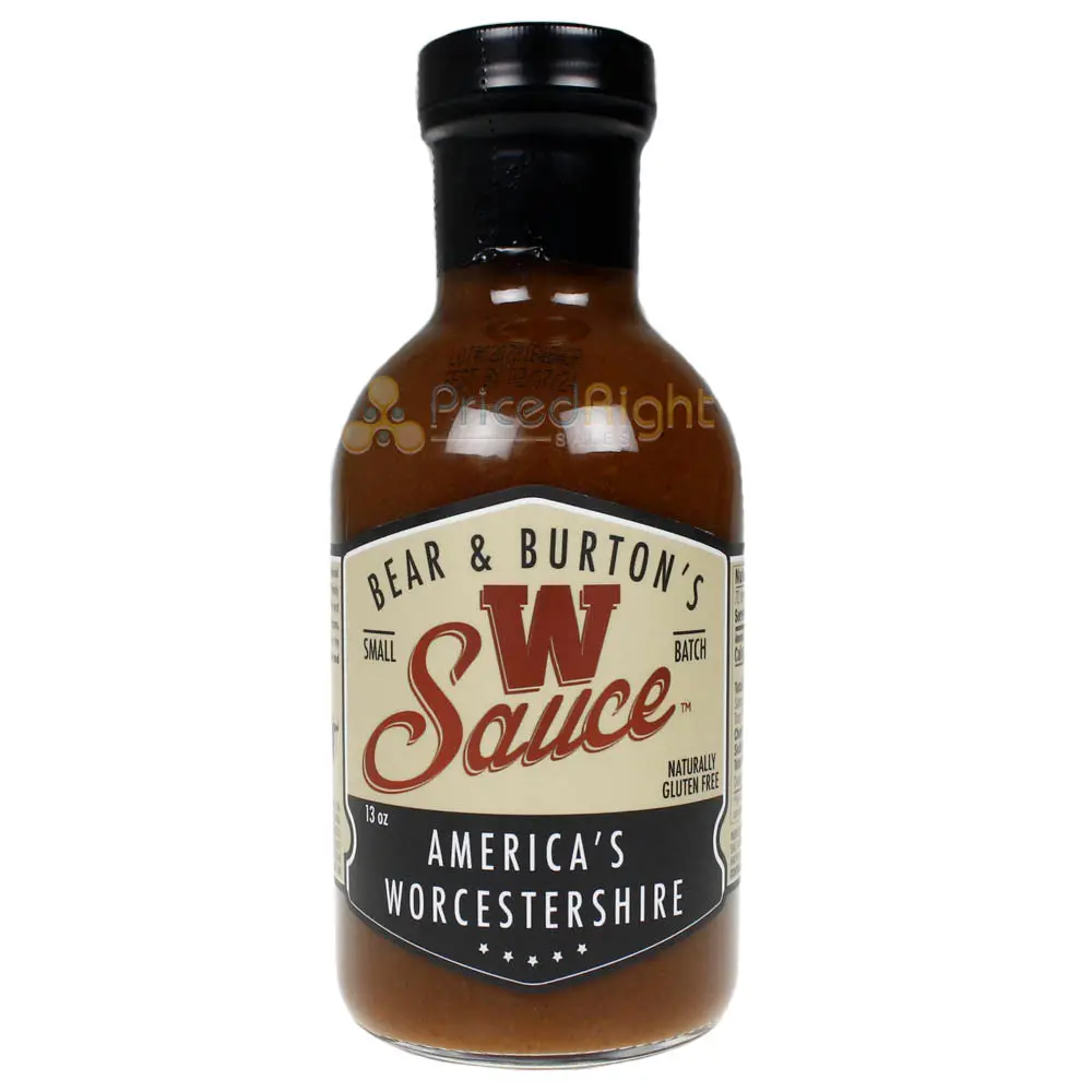 Bear And Burton's W Sauce America's Worcestershire All Natural And Gluten-Free 1
