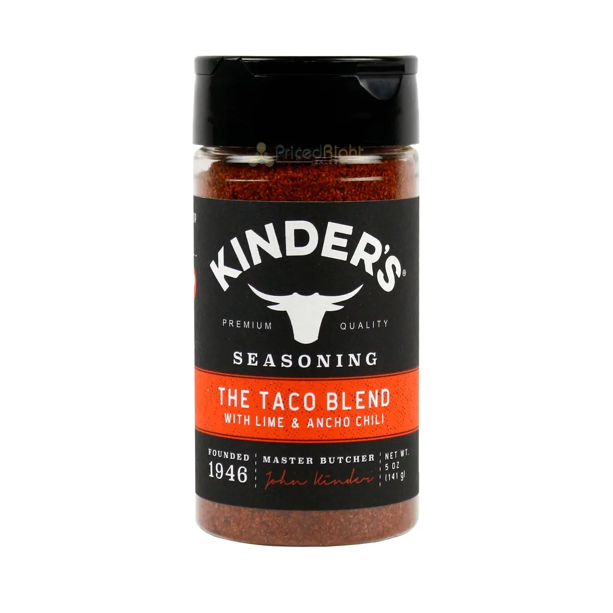 Kinder's The Taco Blend With Lime & Ancho Chili Made From Scratch Seasoning 5 Oz 1