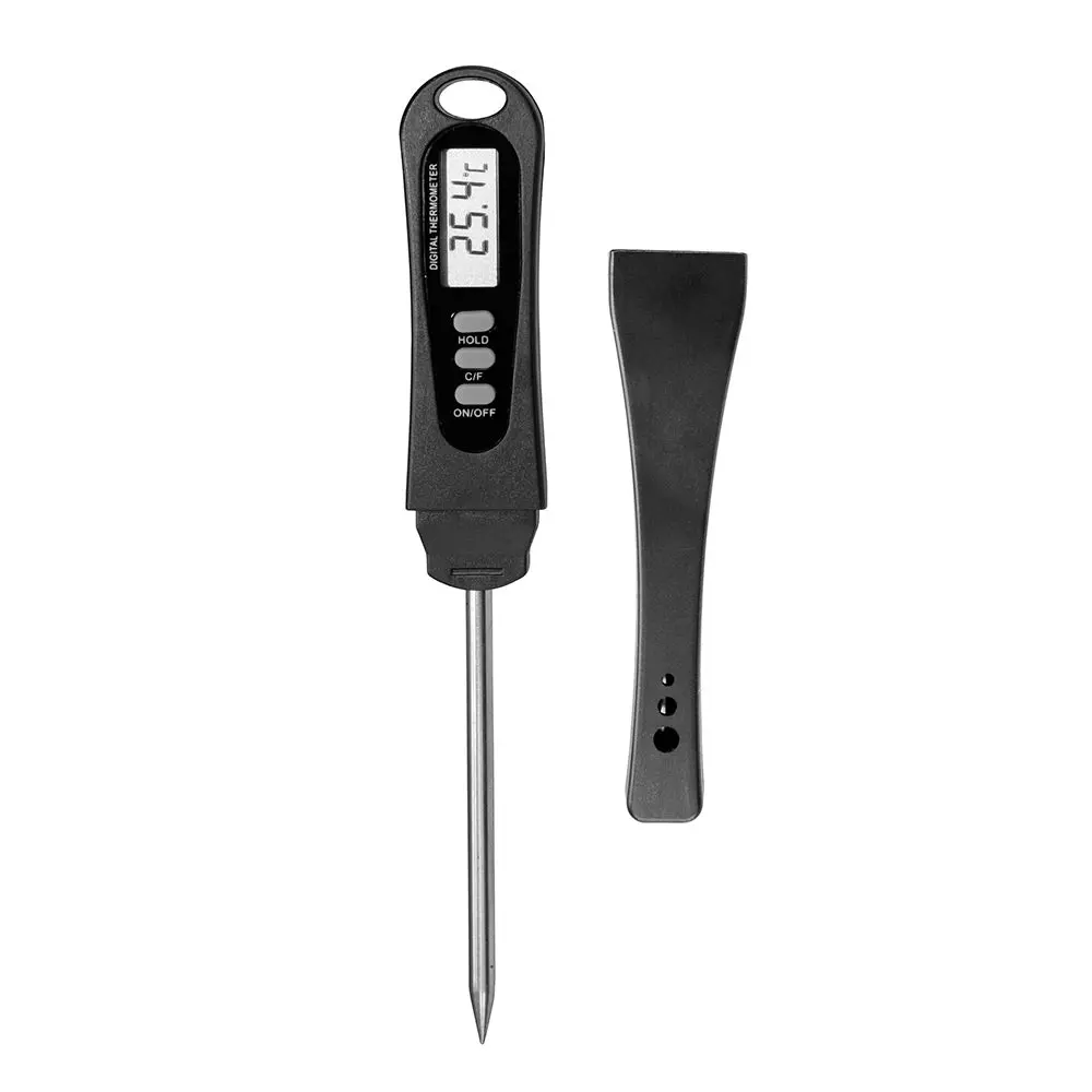 Mr. Bar-B-Q Digital Meat Thermometer Easy Read Stainless Steel With Case 40173Y 1