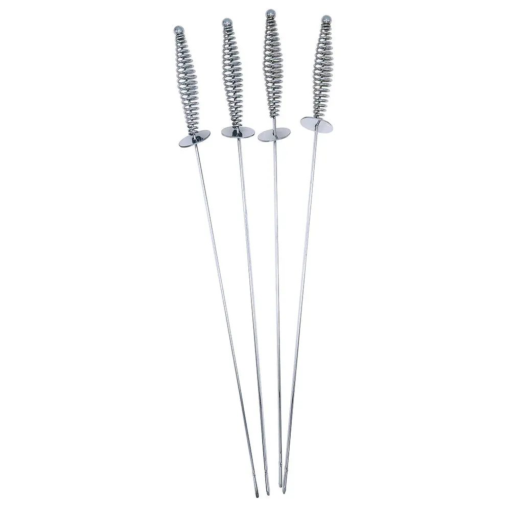 Mr. Bar-B-Q 17" Inch Spiral Kabob Skewers Set Of 4 Stainless Steel 40331Y 1