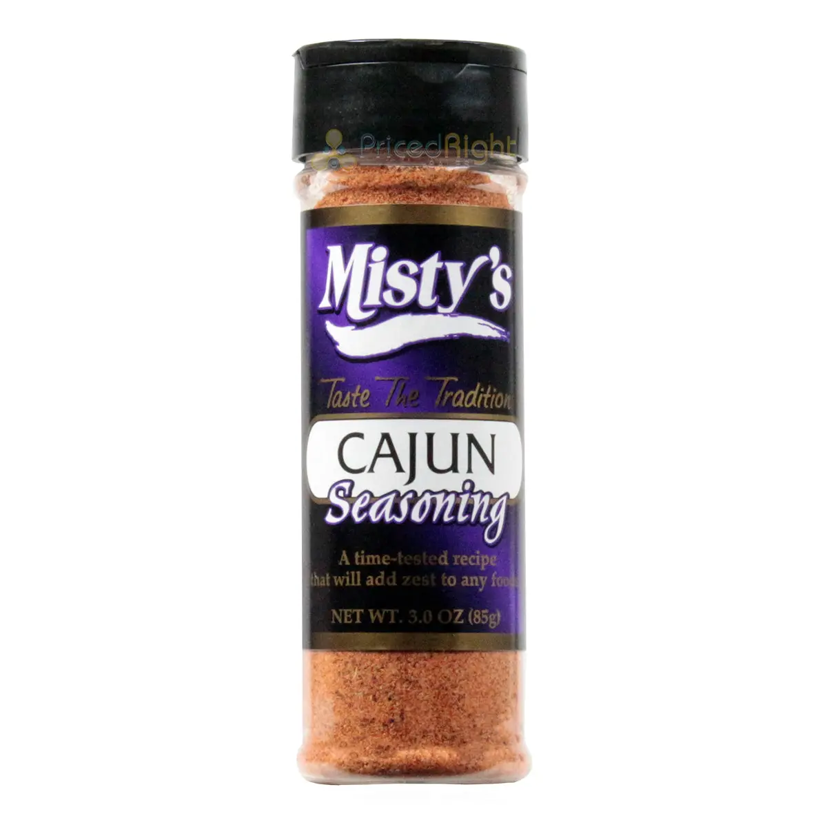 Misty's Steakhouse Cajun Seasoning  Gluten Free No Msg 3 Ounce Shaker Bottle 1