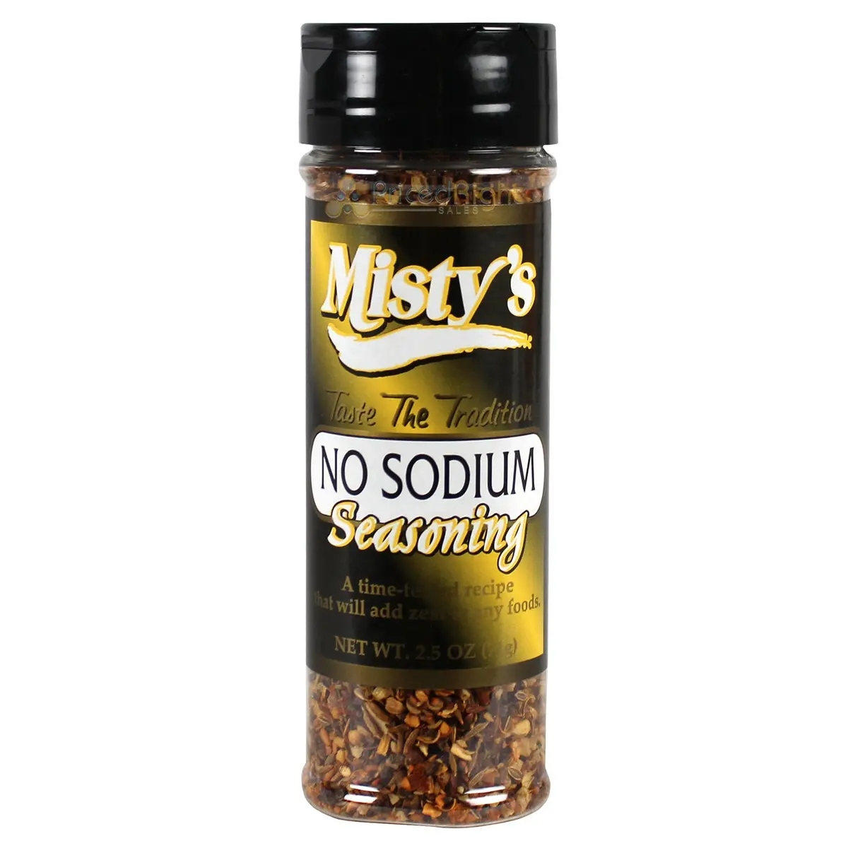 Misty's All Purpose No Sodium Seasoning 2.5 Oz Red Pepper Garlic 4210900021 1