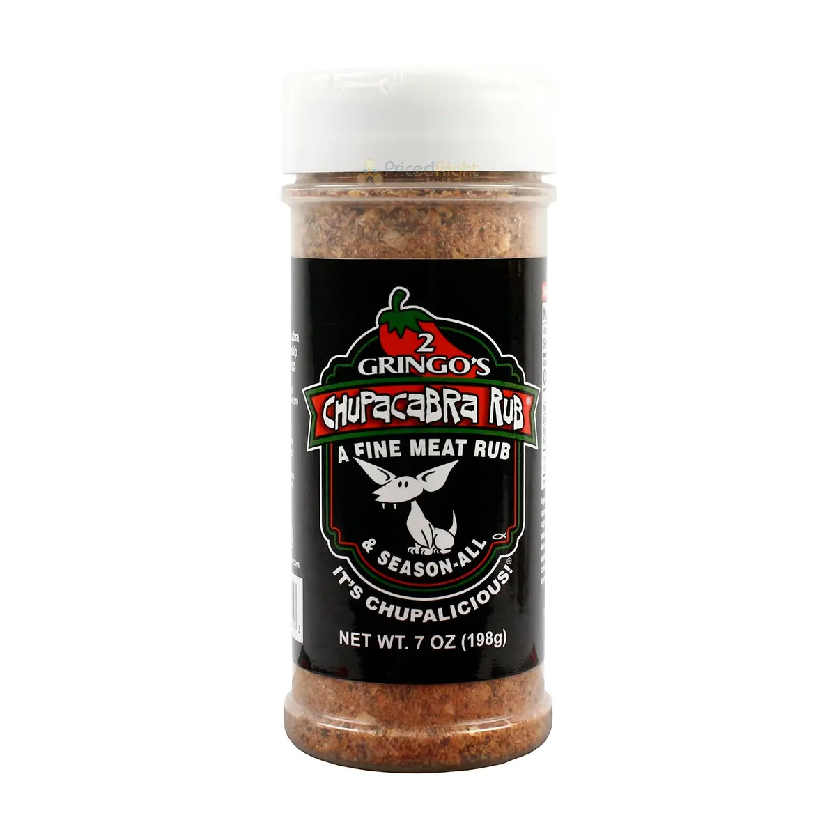 2 Gringos Chupacabra Original Fine Meat Rub All Purpose Seasoning Versatile 7 Oz 1