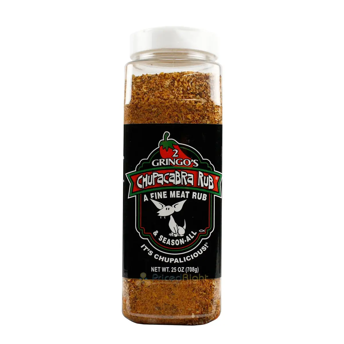 2 Gringos Chupacabra Original Blend Fine Meat Rub All Purpose Seasoning 25 Oz 1