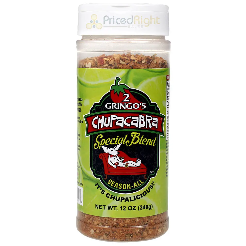 2 Gringos Chupacabra Special Blend 12 Oz Rub And All Purpose Seasoning Single 1