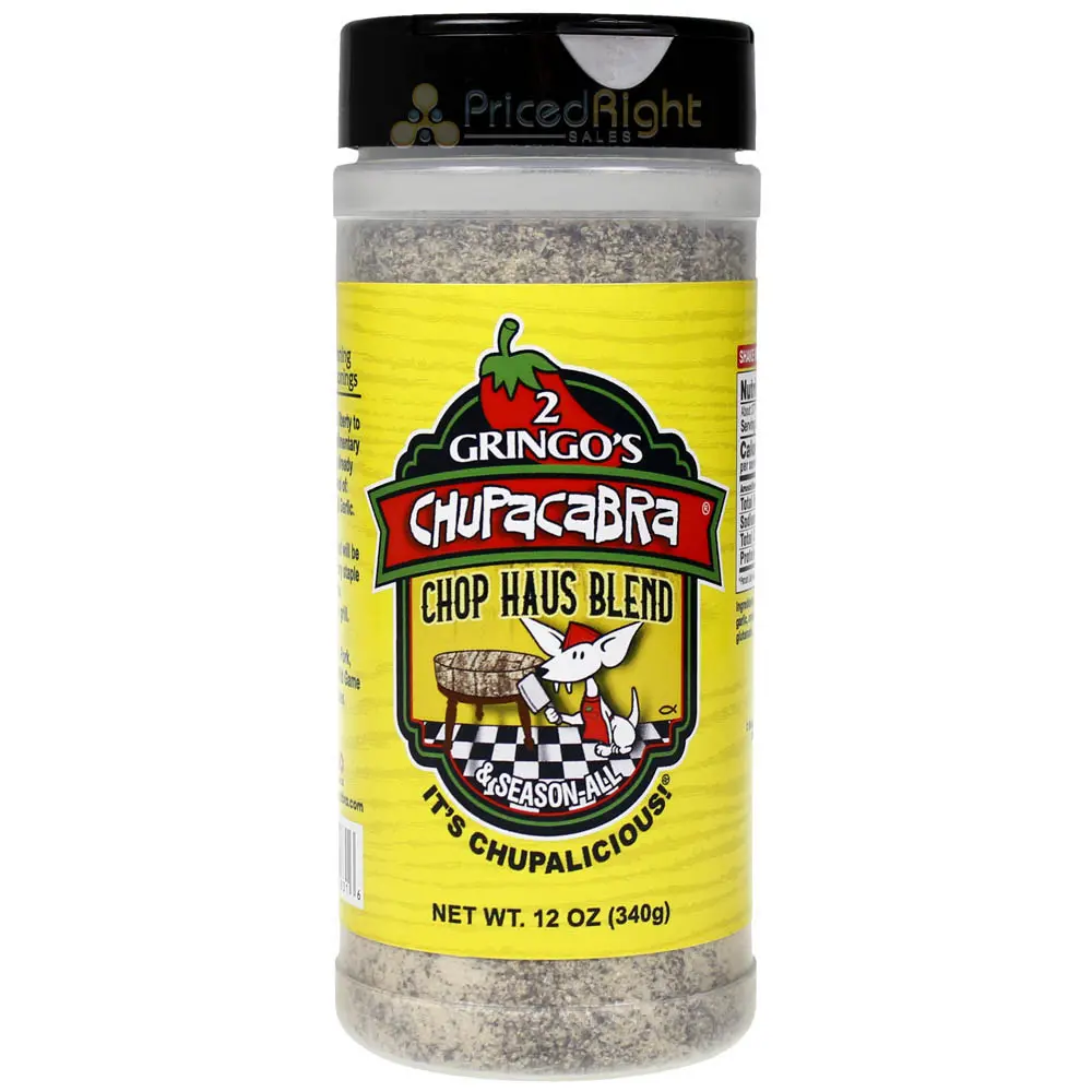 2 Gringos Chupacabra Chop Haus Blend 12 Oz All Purpose Seasoning Single 1