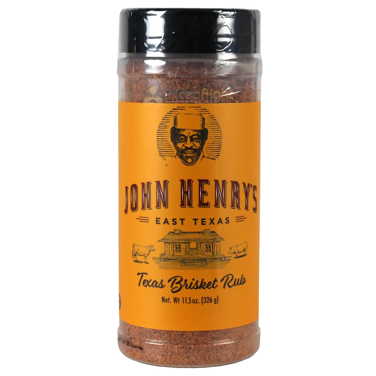 John Henry's Store Texas Brisket Rub Seasoning 11.5 Oz Bottle All Purpose 55094 1