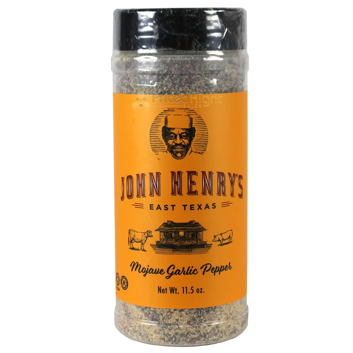 John Henry's Store Mojave Garlic Rub Seasoning 11.5 Oz Bottle All Purpose 55200 1
