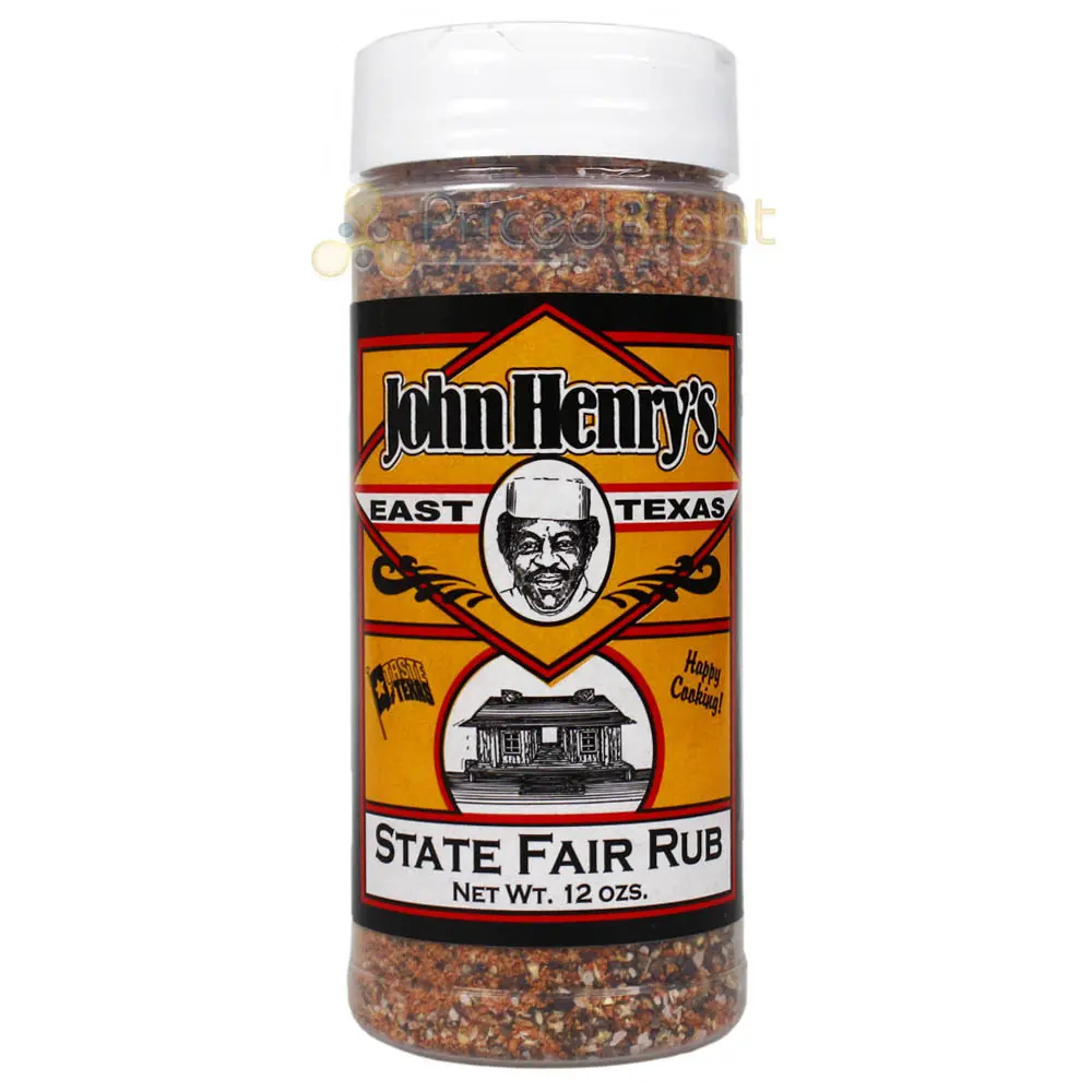 John Henry's Store State Fair Rub Seasoning 12 Oz Bottle All Purpose 55368 1