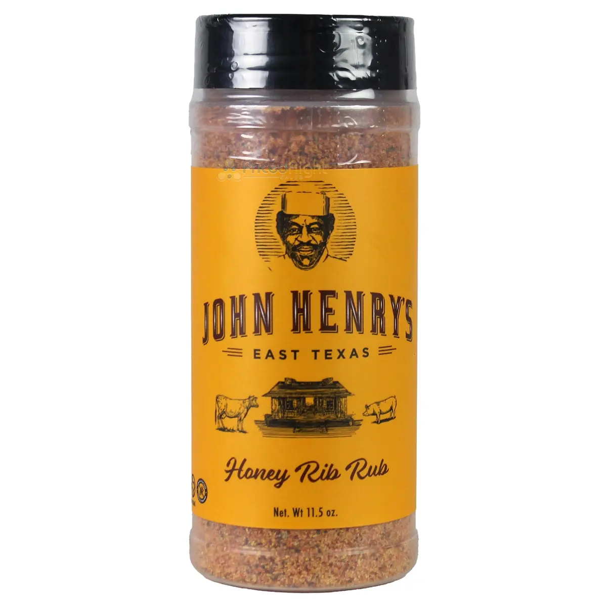John Henry's Store Honey Rib Rub Seasoning 11.5 Oz Bottle All Purpose 55523 1