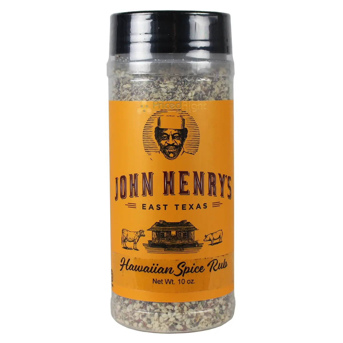 John Henry's Hawaiian Spice Rub All Purpose Seasoning 12 Oz Bottle 55656 1
