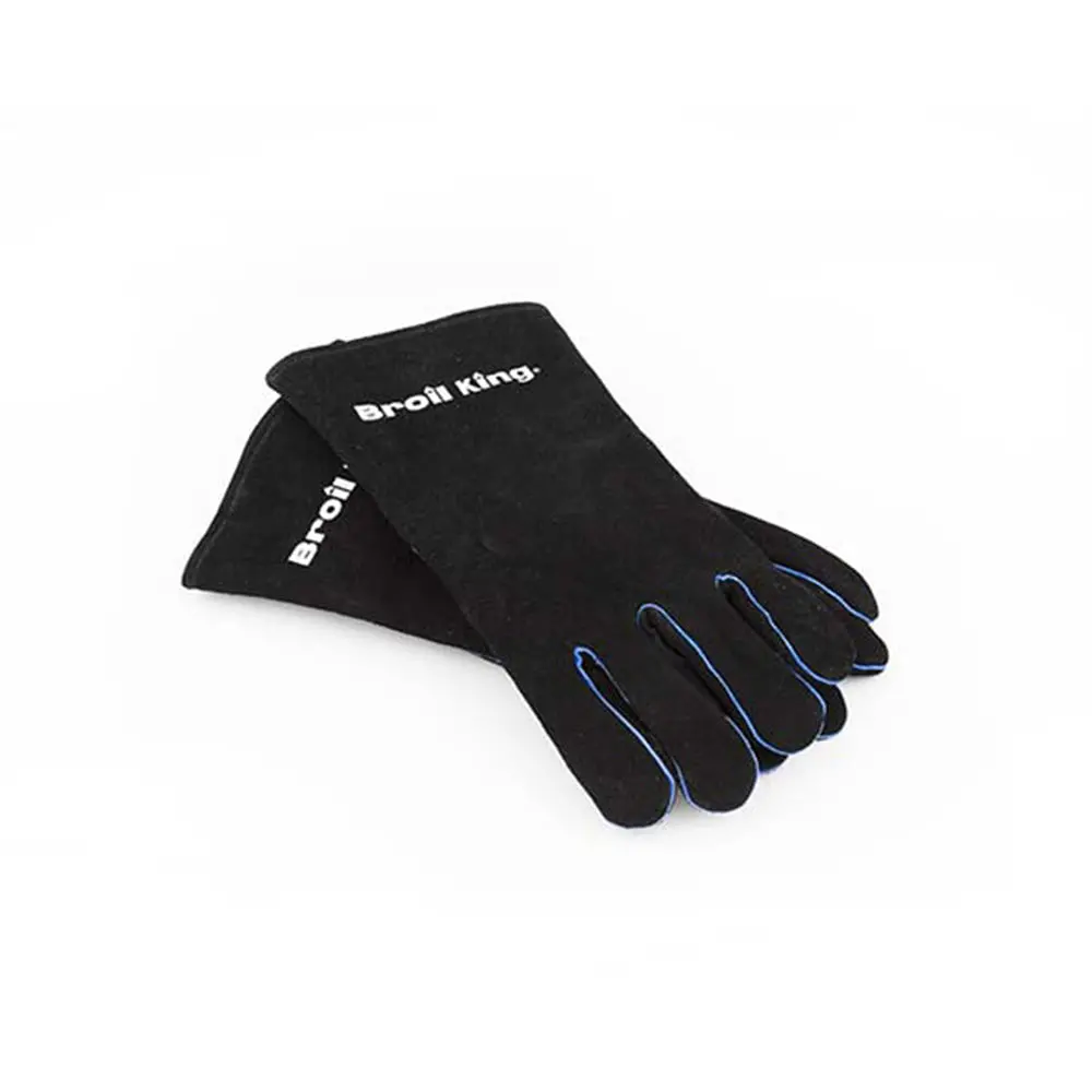 Broil King Leather Grill Gloves Extra Soft Lining 60528 1