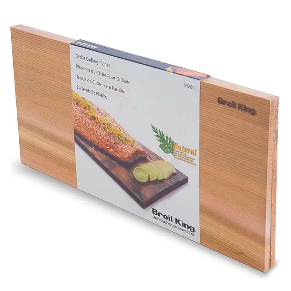 Broil King Cedar Grilling Planks 2 Pieces 7.5" X 15" X .375" 63280 1
