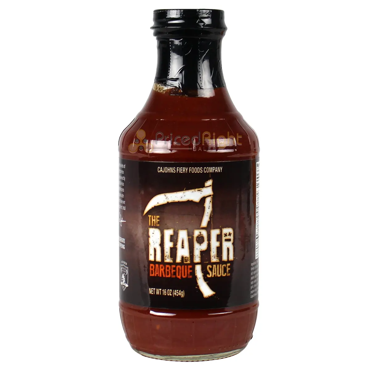 Cajohns The Reaper Barbecue Sauce 16 Oz Carolina Reaper Pepper 6513 1