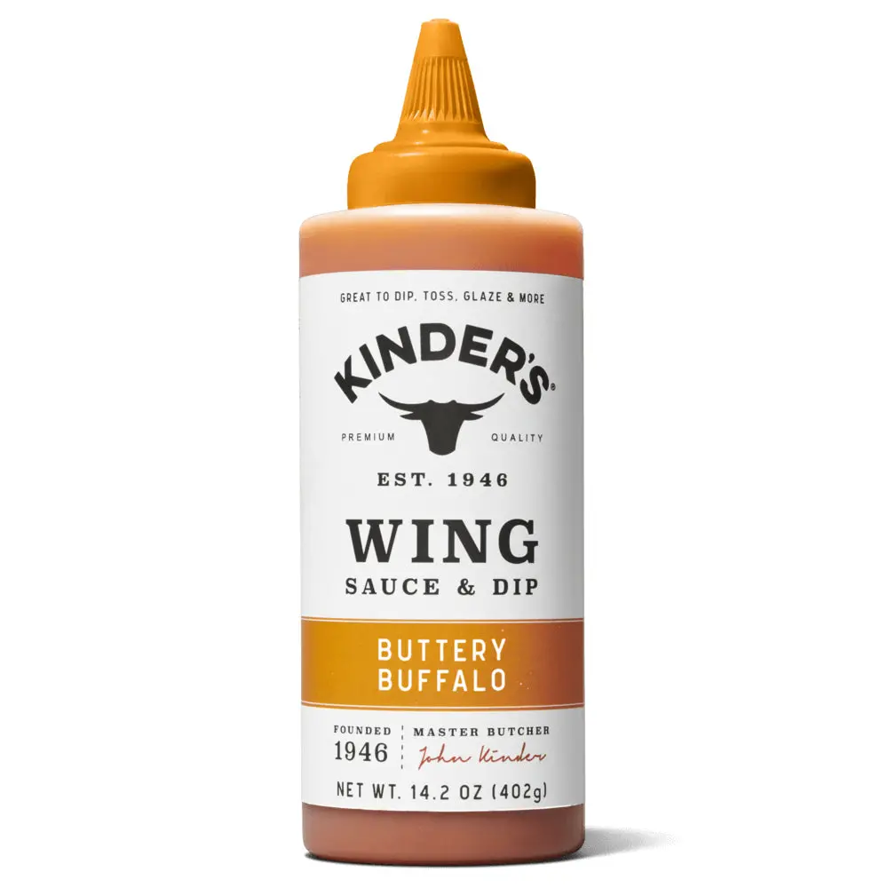 Kinders Buttery Buffalo Wing Sauce 14.2 Oz Gluten Free No Hfcs 65508 1