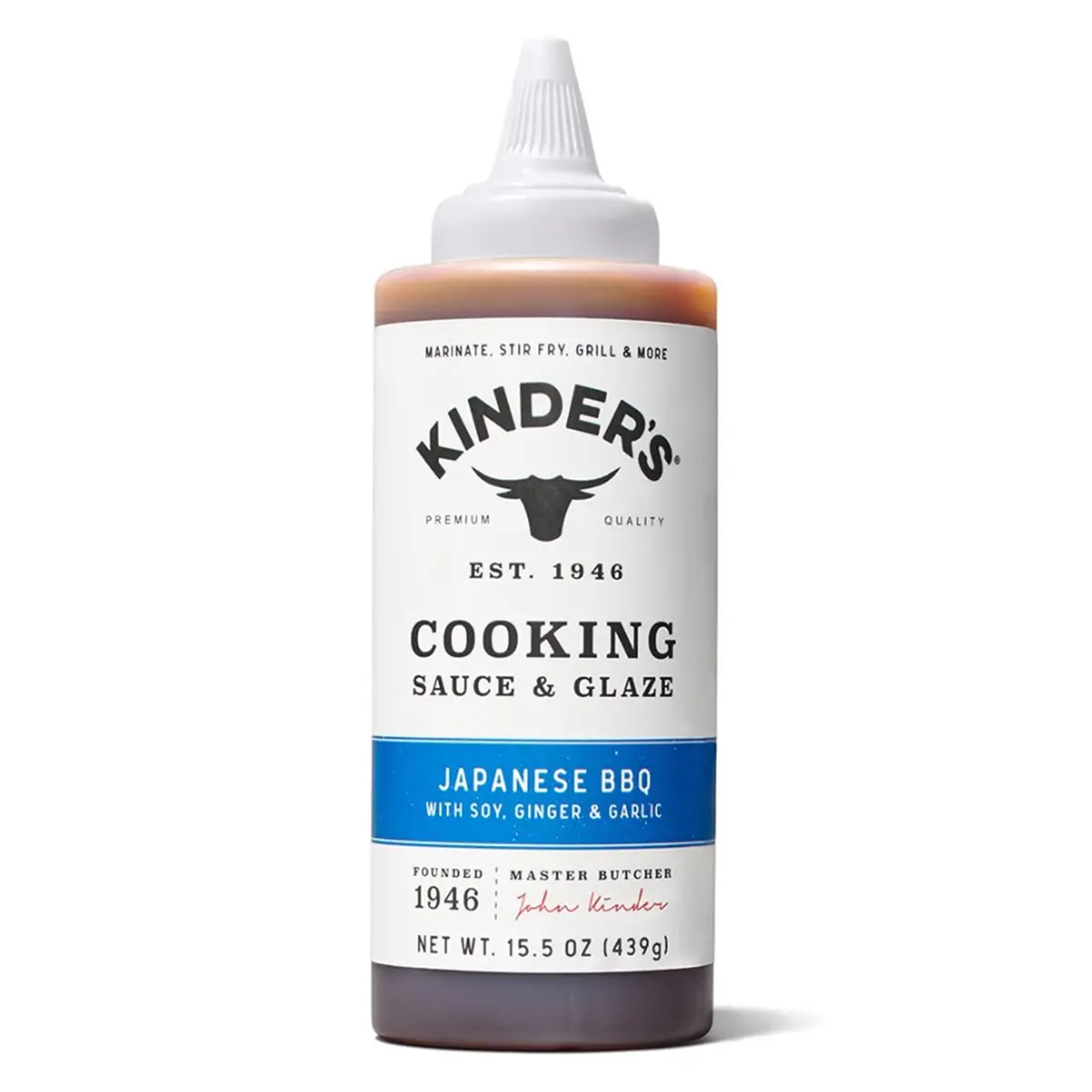 Kinder's Japanese Bbq Soy Ginger & Garlic Cooking Sauce And Glaze No Hfcs 15.5Oz 1