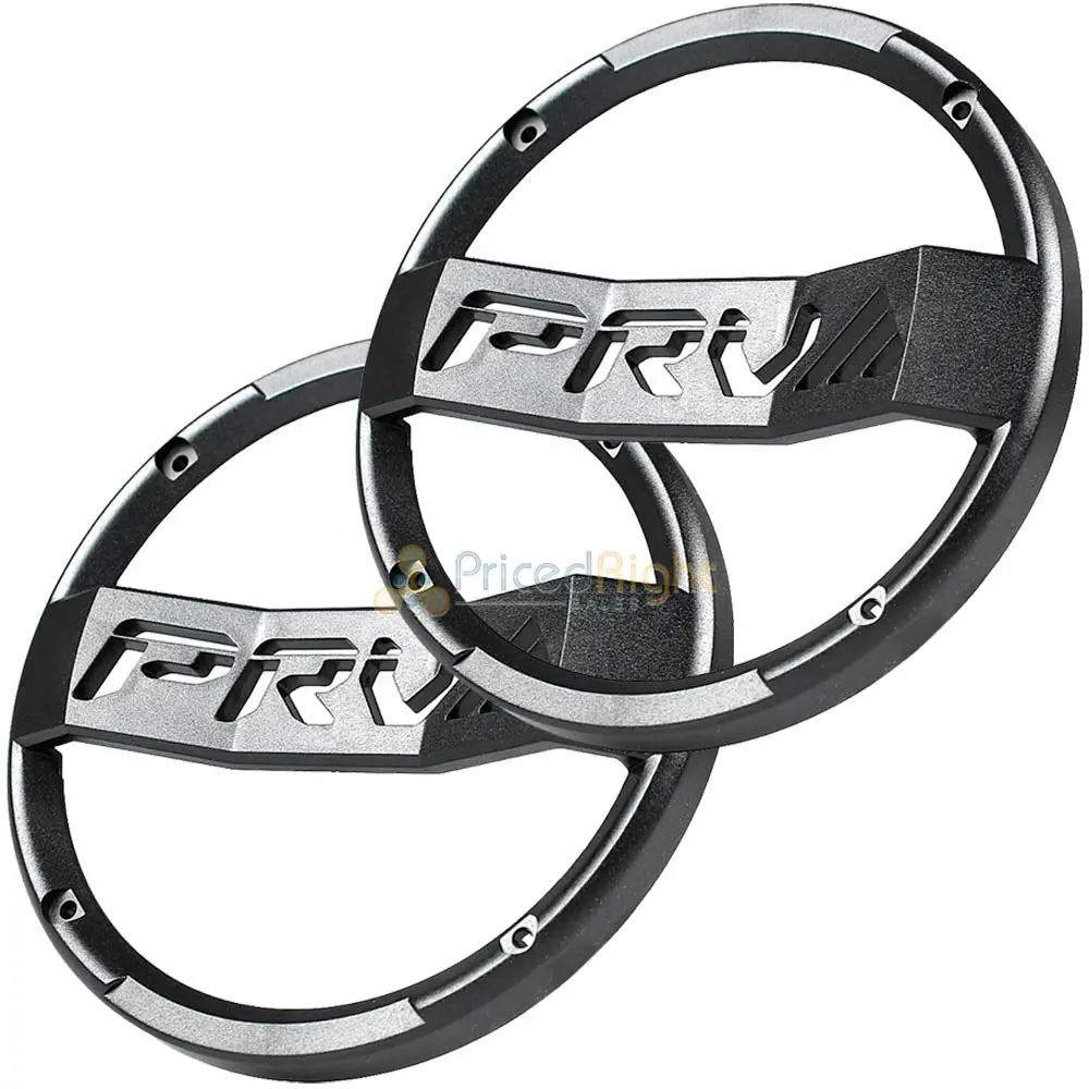 Prv Audio 6.5" Polyethylene Loudspeaker Speaker Grill Audio 6Grill-Poly 2 Pack 1
